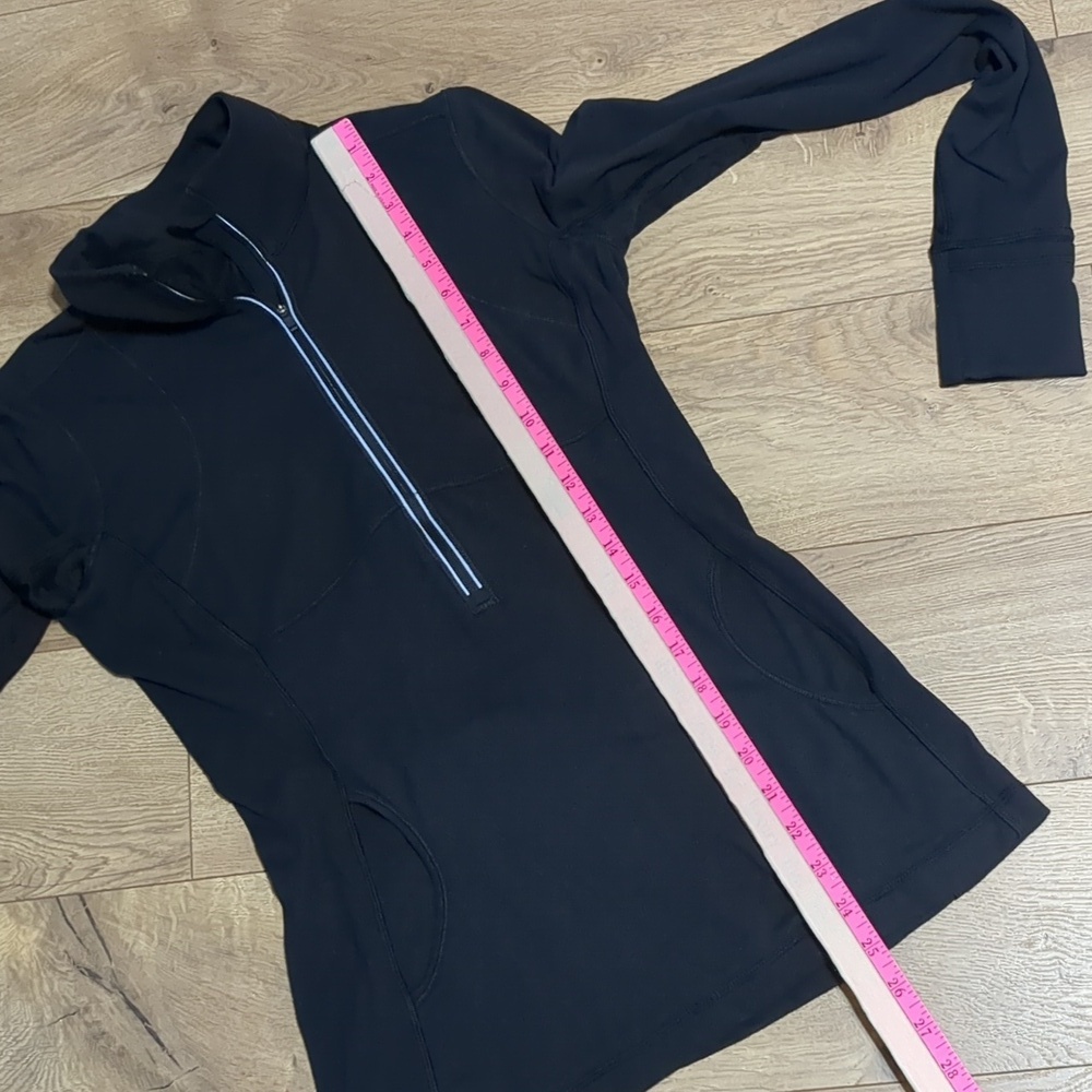 Lululemon Athletica Track Jacket Women's Half Zip Long Sleeve size 4 - Picture 6 of 7